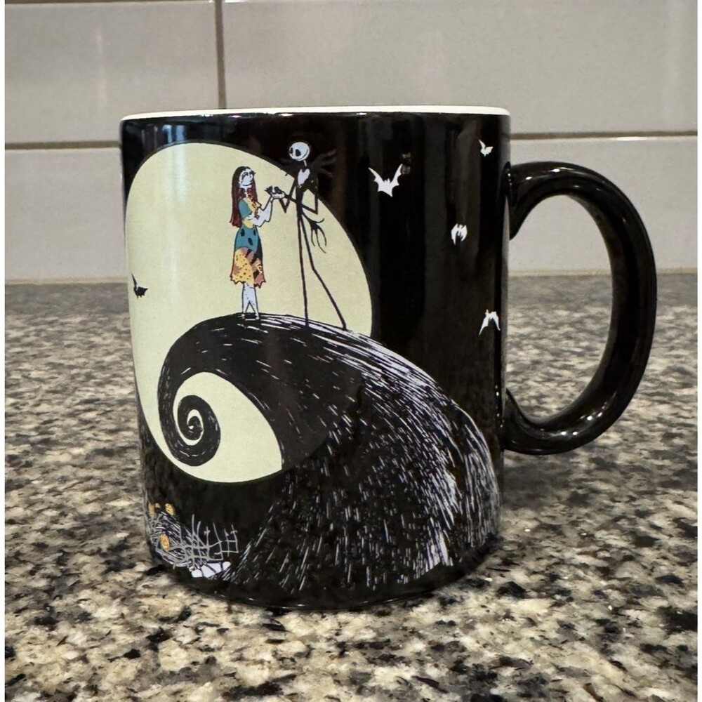 Disney Tim Burton's The Nightmare Before Christmas Large 16 oz Coffee Mug Jack